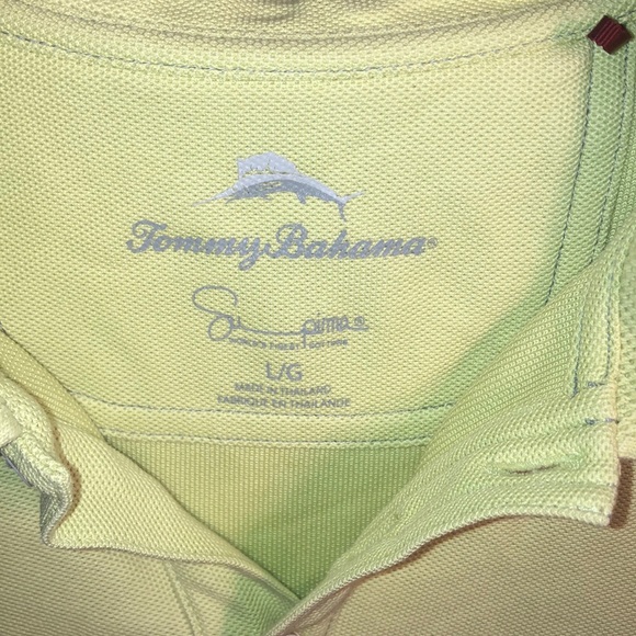❣️SOLD Tommy Bahama Green Men’s Polo - Picture 2 of 5